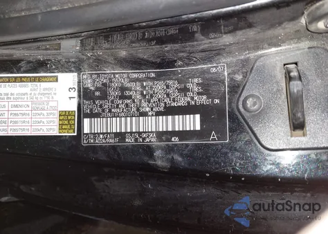 2008 Toyota Fj Cruiser z USA, uszkodzony, nr VIN JTEBU11F680107101